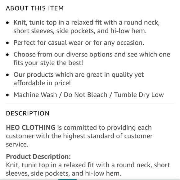 made in USA w pockets flowy swing top soft cocoa - Picture 10 of 14